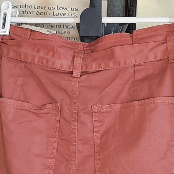 NWT!!! So Rose Super Cute Paper Bag High Waist Pants - Picture 5 of 12